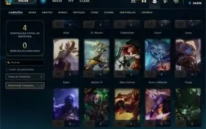Conta FERRO 4 - Smurf LOL (league of legends) ELOMOON