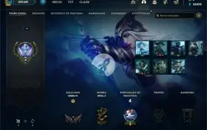 Conta FERRO 4 - Smurf LOL (league of legends) ELOMOON