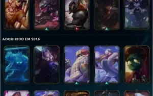 Vendo conta no League Of Legends com 120 SKINS!
