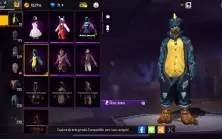 Conta Free Fire com intens raros antiga