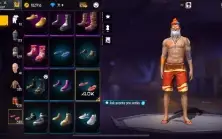 Conta Free Fire com intens raros antiga