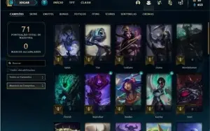 Conta bronze 2 com 37 Champs e 13 Skins