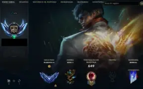 Conta LoL 325 Skins Diamante IV