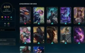 Conta De Lol + Valorant Com Skins Raras