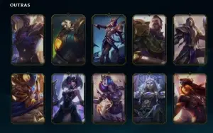 Conta De Lol + Valorant Com Skins Raras
