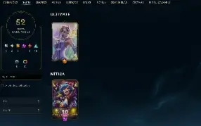 Conta League of Legends Full Acesso - 50 Champs e 52 Skins