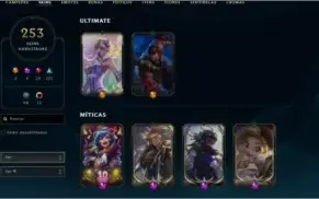 conta lol + valorant butterfly