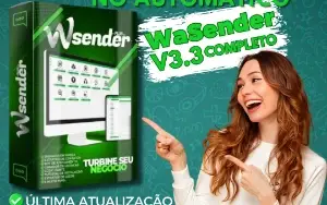 Wa Sender + Completo  3.3 + Código Fonte + Chave De Licença