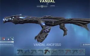 VENDO CONTA VALORANT DRAGAO, NERF, ONI, GLITCHPOP, ION