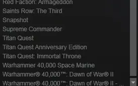 Steam conta 100 reais 37 jogos
