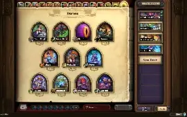 A Mais Completa Conta Hearthstone!! Mais de 500 Lendárias!