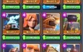 Clash Royale nv09 100k+ de Ouro, 10 Lendárias e Desafiante I
