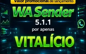 WA Sender 5.1.1 🔴 Revendedor OFICIAL 🔴 VITALÍCIO