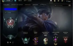 Conta Plat 4 - 176 skins - 126 campeões