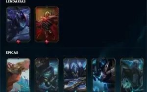 Conta Platina 3 / 30k Essência Azul / 50 Campeões e 50 skins