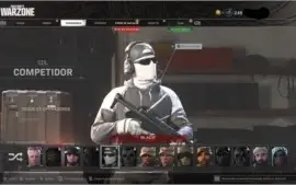 CONTA WARZONE/COLD WAR FULL SKIN + pacotes de skin
