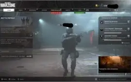 CONTA WARZONE/COLD WAR FULL SKIN + pacotes de skin