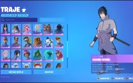 55+ Skins | Pacote Congelado | Sasuke | Coringa | Foice
