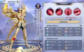 Conta Saint Seiya 03 - Milo Divino…