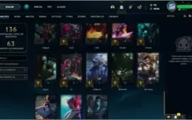 Conta league of legends platina IV