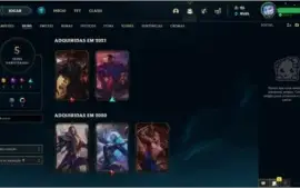 Conta league of legends platina IV