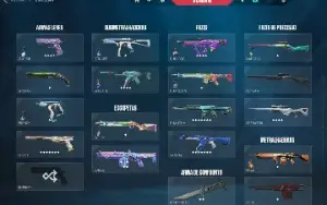 Conta Valorant Asc1 Com Skins