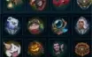 Conta 105 skins quase todos champios criada em 2012
