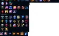 Conta 105 skins quase todos champios criada em 2012