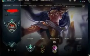 Conta de league of legends, Platina