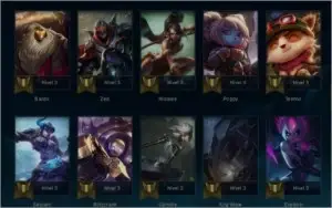 Conta de league of legends, Platina