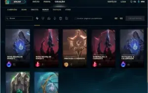 Conta de League of Legends - Ouro 4