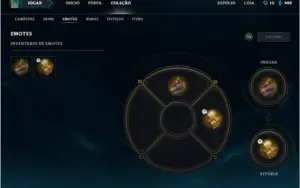 Conta de League of Legends - Ouro 4