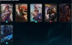 CONTA PLATINA 3 LOL MONO QIYANA