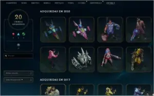 Conta League of Legends