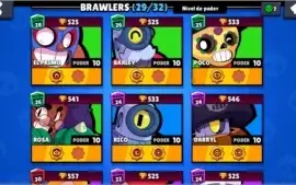 Conta Brawl Stars 15k - 3 Lendários