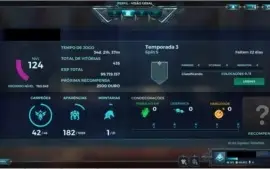 Conta RARA PALADINS NV 124 (Para Vender Rápido!)