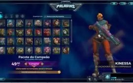 Conta RARA PALADINS NV 124 (Para Vender Rápido!)
