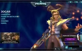 Conta RARA PALADINS NV 124 (Para Vender Rápido!)