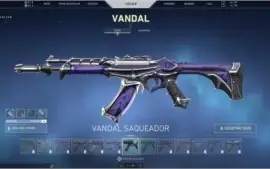 CONTA VALORANT PLAT 2 + VANDAL E FACA SAQUEADORA
