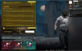 CONTA CSGO PRIME SUPREMO|SKYRIM SE E COD 4 MW|MEDALHA DA OP
