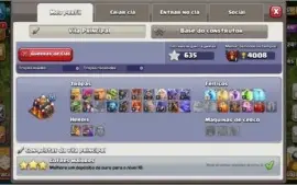 Vila Centro de Vila 10 - Clash of Clans.