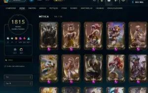 Conta Lol Perfeita, Quase 30Mil R$ Investidos.