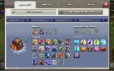 CONTA CLASH OF CLANS CV 10