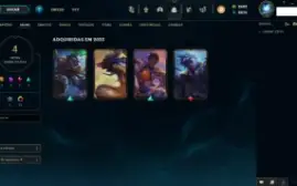 Conta HandLevel LOL Platina 3 Mono Ekko 1050RP