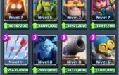 CLASH ROYALE LVL 11. ARENA LENDÁRIA. TODAS AS CARTAS