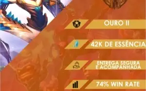 CONTA LOL - G2 ( 74% WR / EMAIL N VERIF / 42K DE E.A)