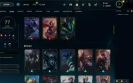 Conta de Lol MAIN TOP - D1 - 77 SKINS