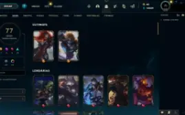 Conta de Lol MAIN TOP - D1 - 77 SKINS