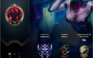Emote de Challenger / Conta High Elo