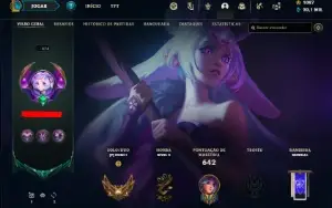 Conta de LoL/Valorant/TFT/LORT/WR